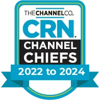 CRN Channel Chiefs 2022 to 2024 award