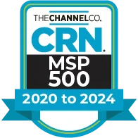 CRN MSP 500 2020 to 2024 award
